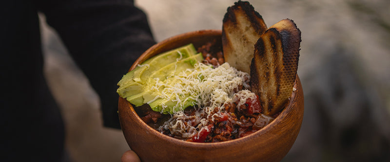 Blackened Poblano Chorizo Chili