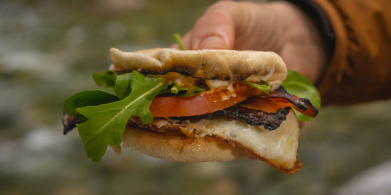 Backcountry BLT Breakfast Sandwich